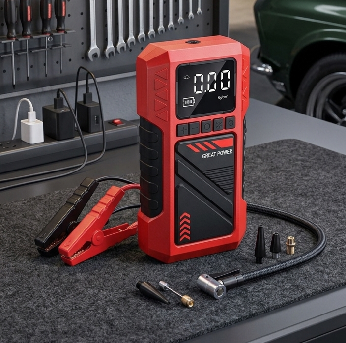 8000A Jump Starter & 180 PSI Portable Air Compressor | DriveHub